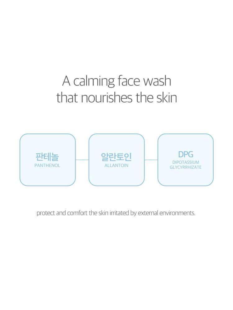 ROUND LAB 1025 Dokdo Cleansing Milk 200ml, a calming face wash that nourishes the skin.