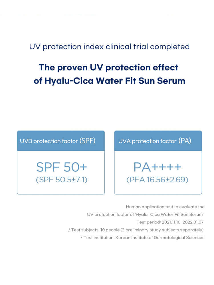 SKIN1004 Madagascar Centella Hyalu-Cica Water-Fit Sun Serum 50ml SPF50+/PA++++