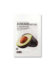 TENZERO Solution Nourishing Avocado Sheet Mask 25ml #1pc