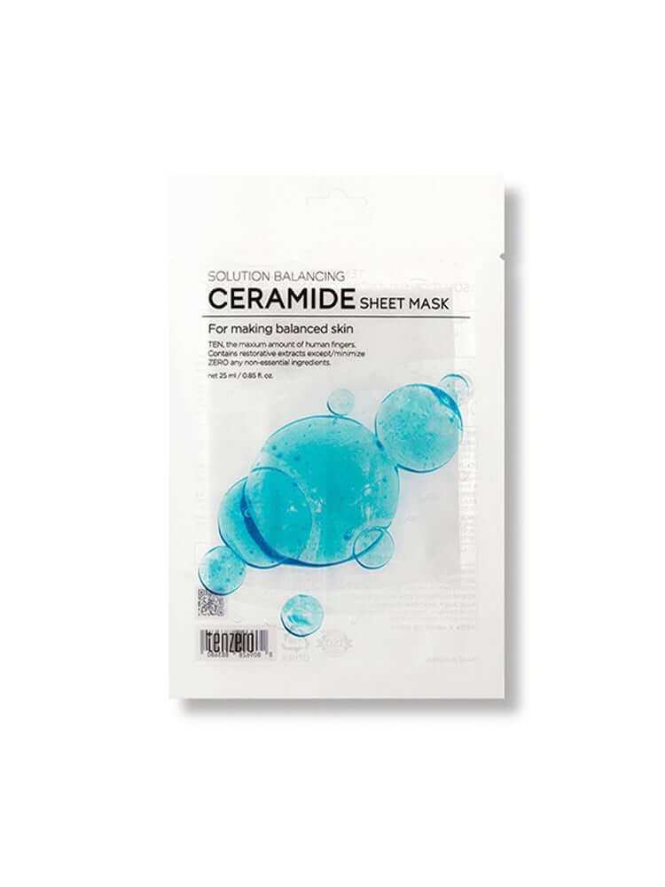 TENZERO Solution Balancing Ceramide Sheet Mask 25ml #1pc