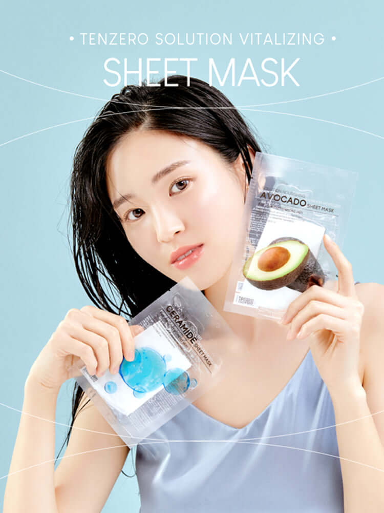 TENZERO Solution Balancing Ceramide Sheet Mask 25ml #1pc
