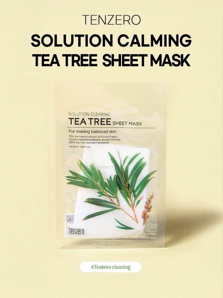TENZERO Solution Calming Cica Sheet Mask 25ml