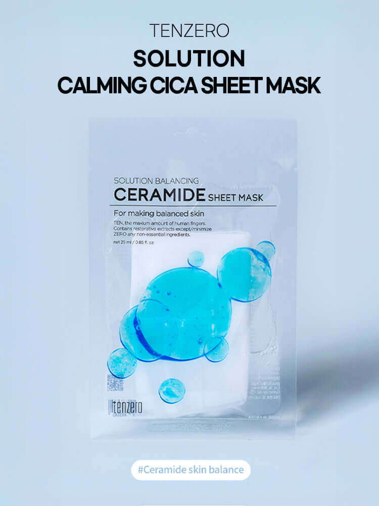 TENZERO Solution Balancing Ceramide Sheet Mask 25ml #1pc