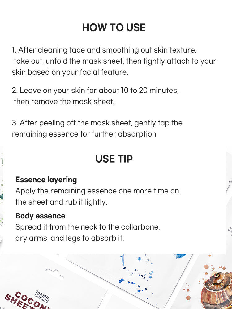 TENZERO Snail Sheet Mask 25ml