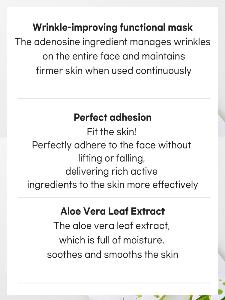 TENZERO Aloe Sheet Mask 25ml