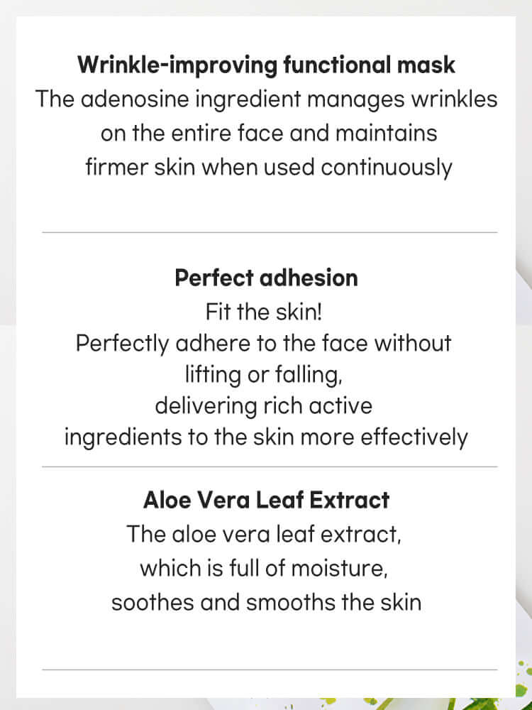 TENZERO Aloe Sheet Mask 25ml #1pc