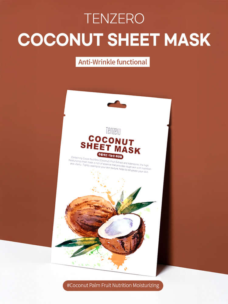 TENZERO Coconut Sheet Mask 25ml #1pc