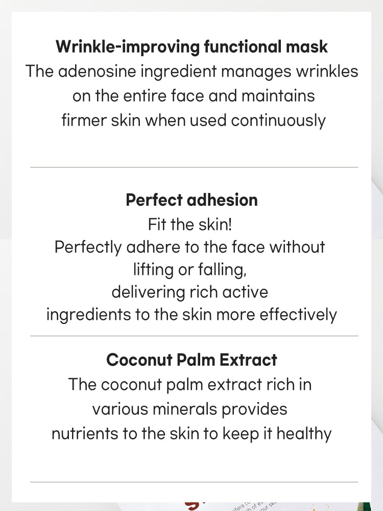 TENZERO Coconut Sheet Mask 25ml