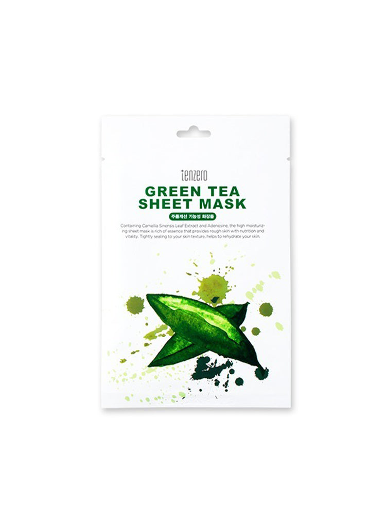 TENZERO Greentea Sheet Mask 25ml