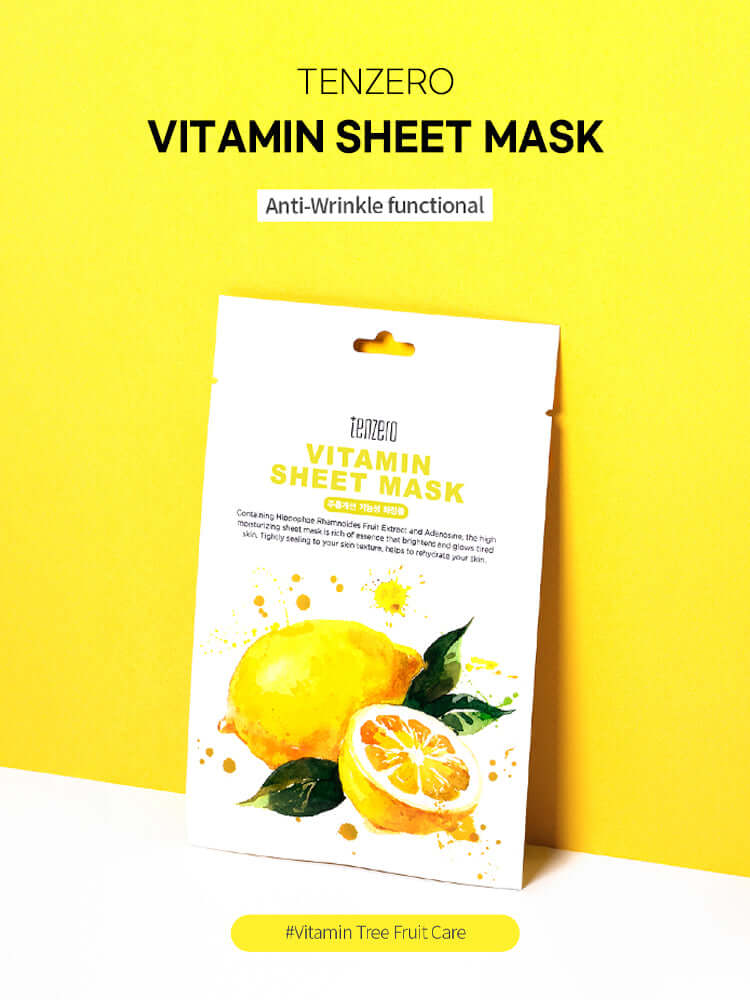 TENZERO Vitamin Sheet Mask 25ml #1pc