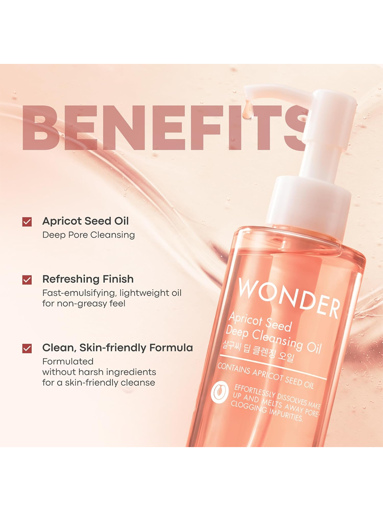 TONYMOLY Wonder Apricot Seed Deep Cleansing Oil 190ml
