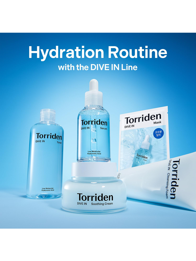 TORRIDEN Dive-In Low Molecule Hyaluronic Acid Foam Cleanser 150ml