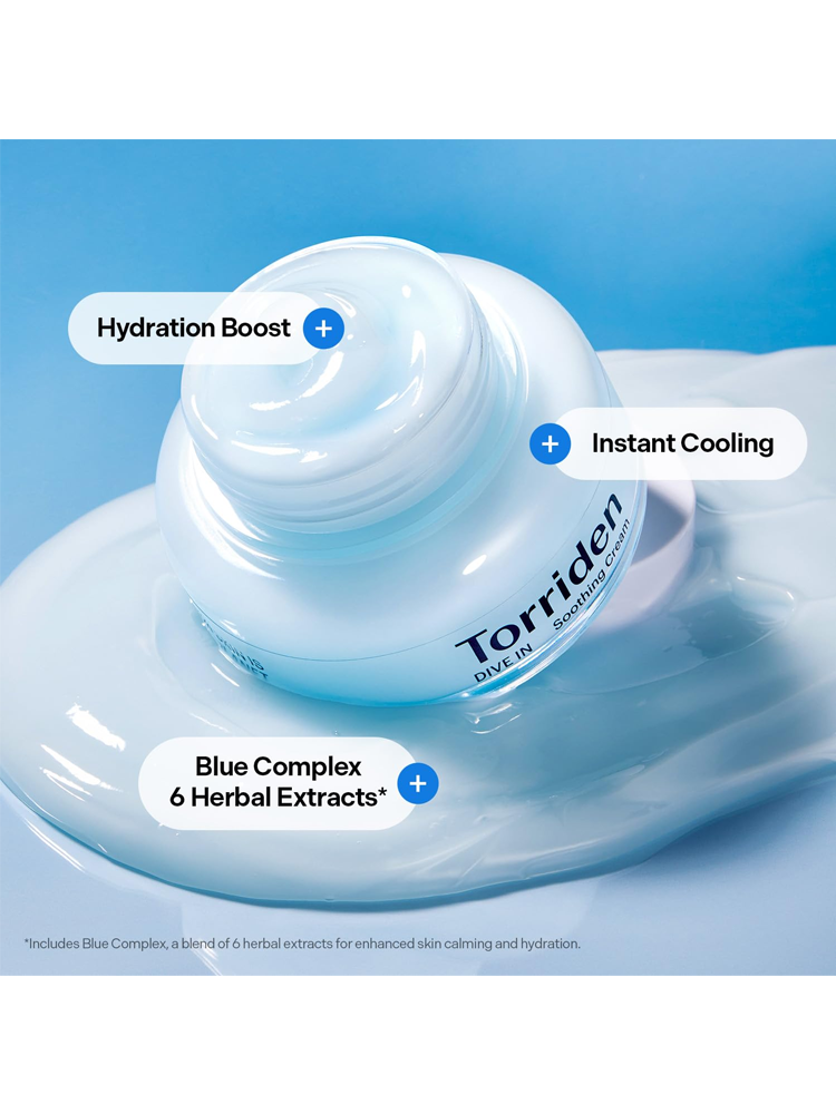 TORRIDEN Dive-In Low Molecule Hyaluronic Acid Soothing Cream 100ml