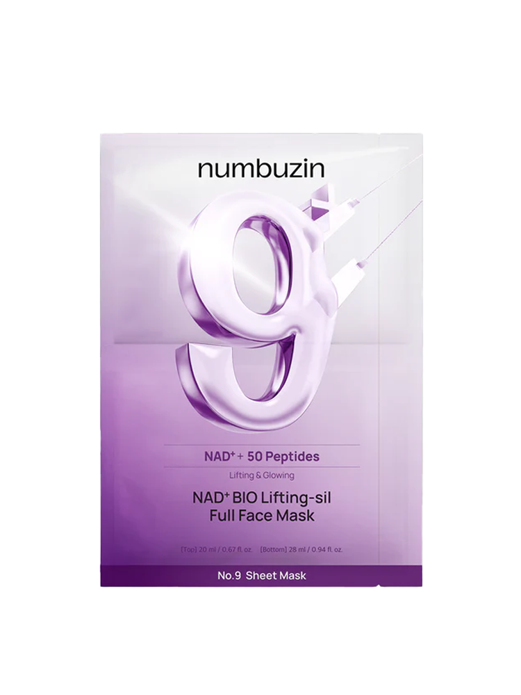 NUMBUZIN No.9 NAD Bio Lifting-sil Full Face Pack Sheet #1pc