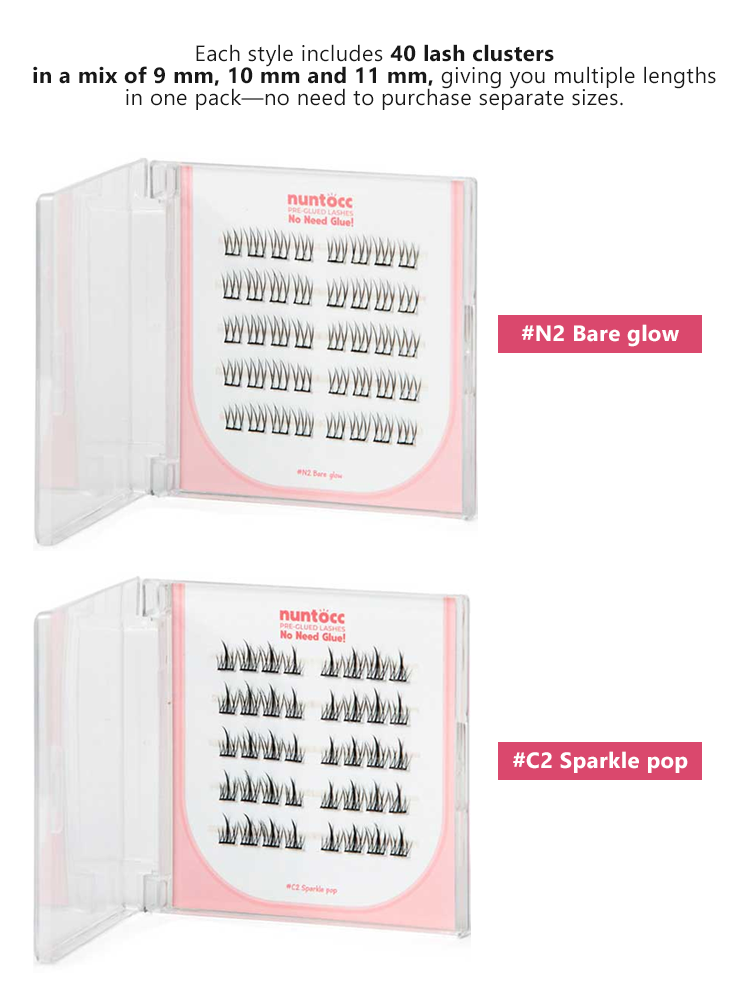 UNUCO No-glue eyelashes nuntocc