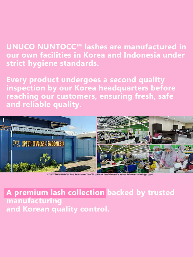 UNUCO No-glue eyelashes nuntocc