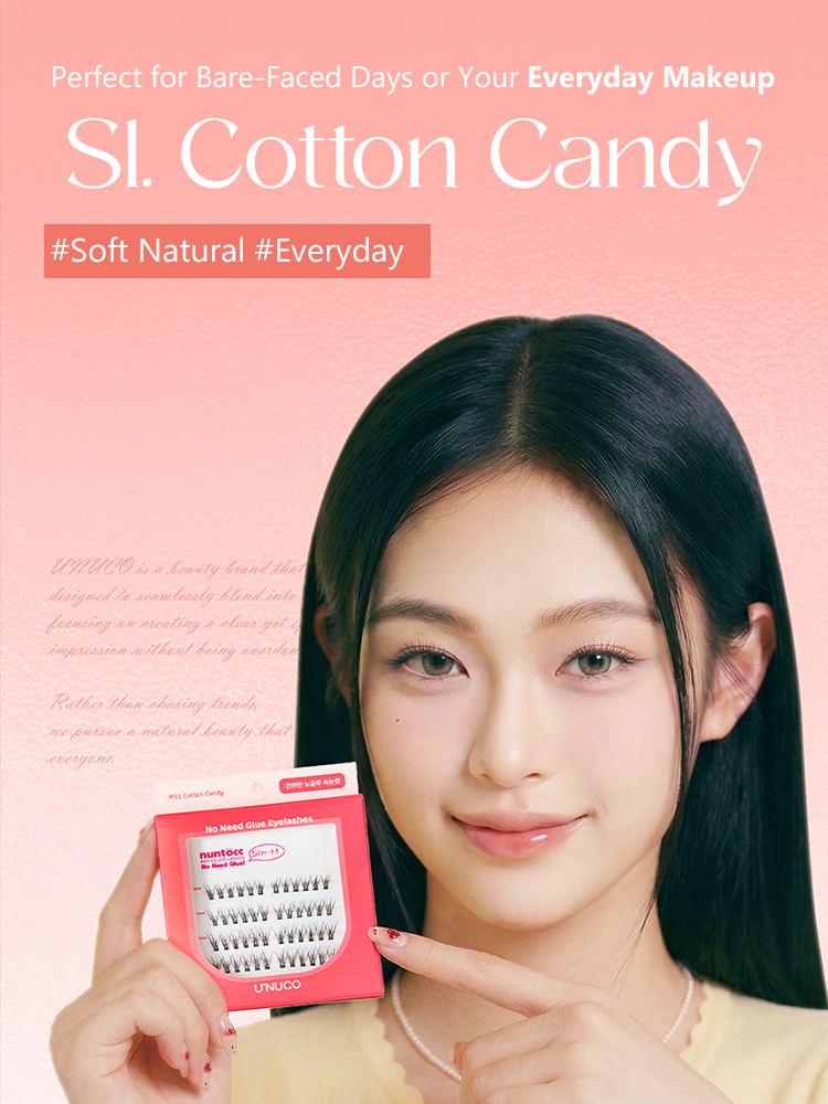 UNUCO No-glue eyelashes nuntocc Slim-fit