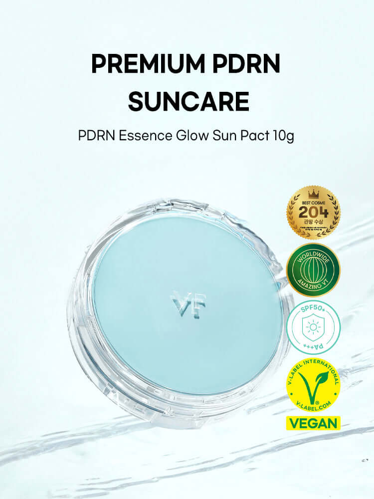 [CLEARANCE] VT PDRN Essence Glow Sun Pact 10g SPF50+ / PA+++