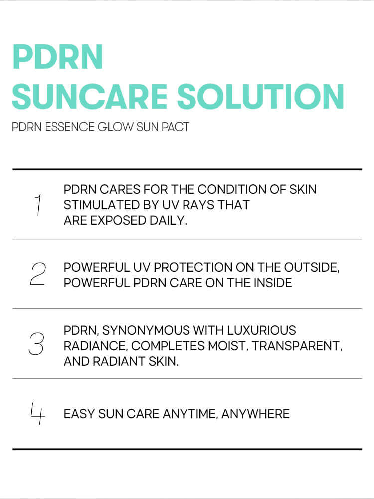 [CLEARANCE] VT PDRN Essence Glow Sun Pact 10g SPF50+ / PA+++