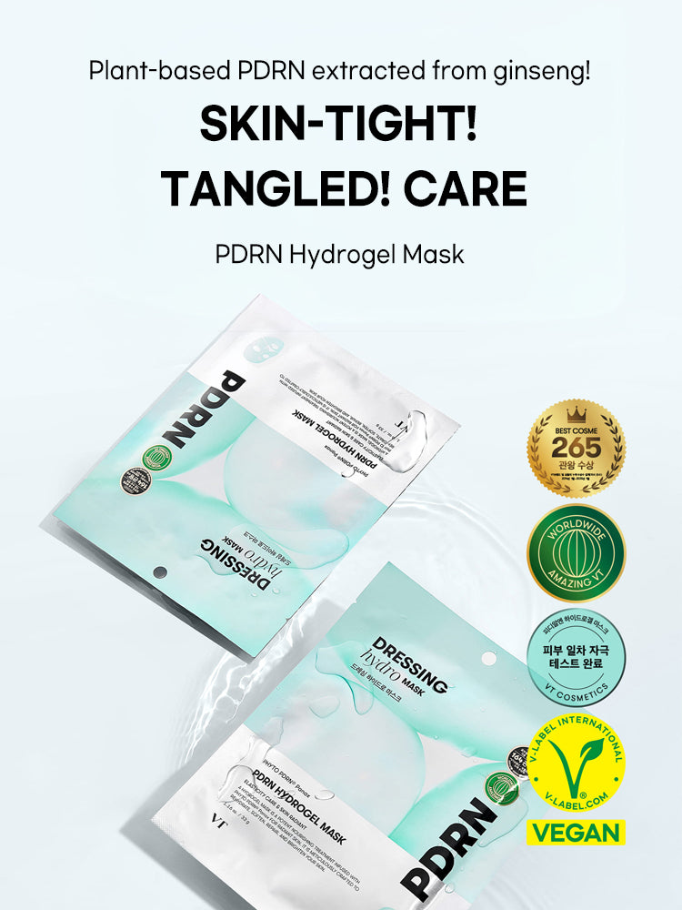 VT PDRN Hydrogel Mask 33g #4pcs