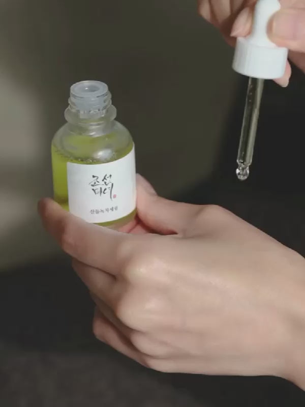 Load video: Beauty of Joseon Calming Serum : Green Tea + Panthenol 30ml