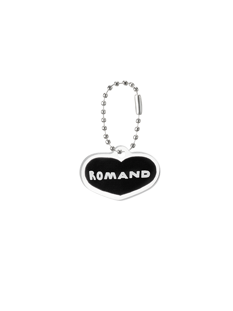 rom&nd Acrylic Keyring #Inap Romand Heart