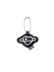 rom&nd Fabric Keyring #Inap Heart