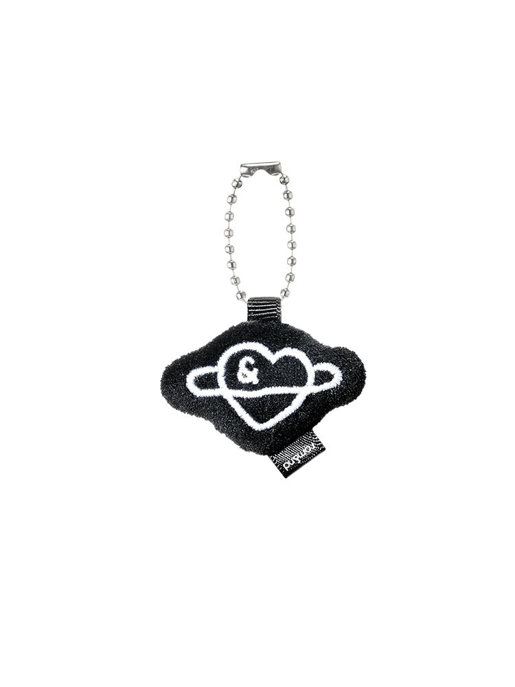 rom&nd Fabric Keyring #Inap Heart