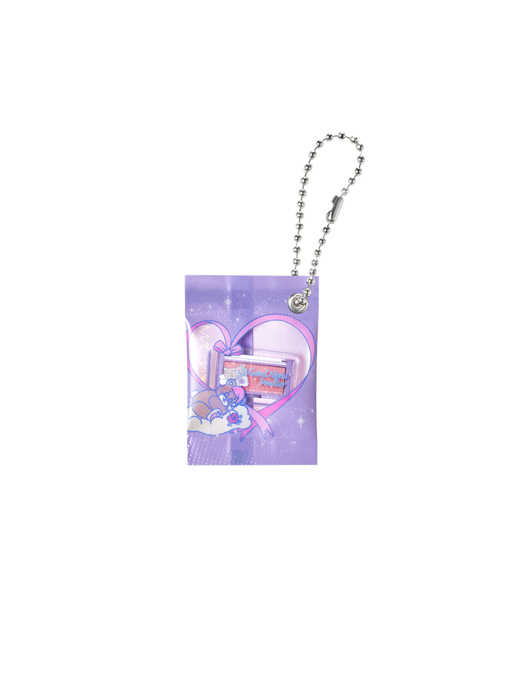 rom&nd Mini Candy Keyring #Neonmoon Heart