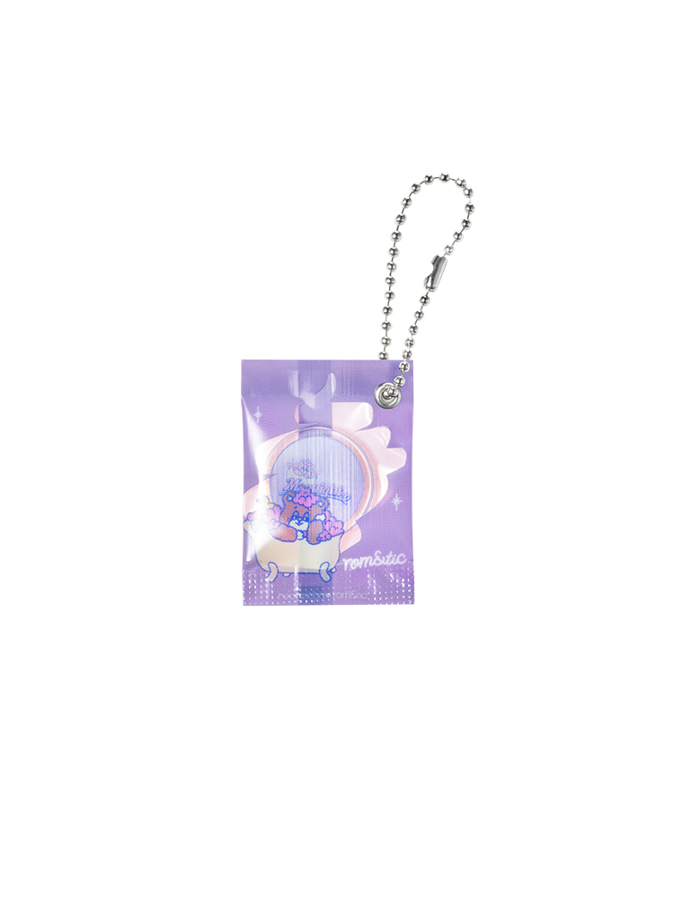 rom&nd Mini Candy Keyring #Neonmoon Shower