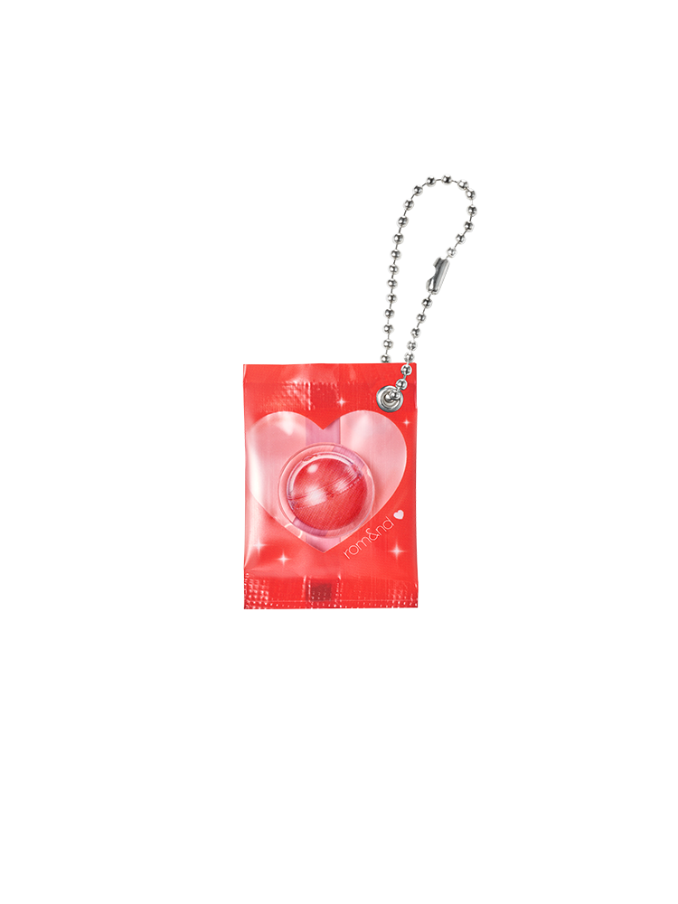 rom&nd Mini Candy Keyring #Roll Cheek
